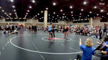 155 lbs Round 3 (4 Team) - Karleigh Wright, Patriots WC Red vs Ava Babich, NC National Team