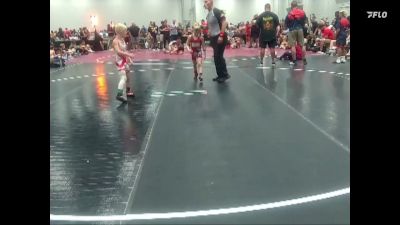 53 lbs Round 2 (6 Team) - Cole Hahn, Backyard Brawlers Gold vs Seth Dean, Alabama Hammers