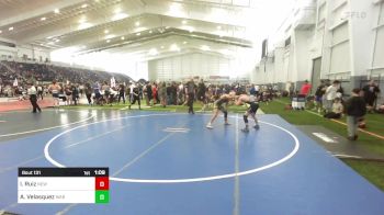 120 lbs Round Of 16 - Isaiah Ruiz, New Mexico Bad Boyz vs Aziel Velasquez, WAR Wrestling Club