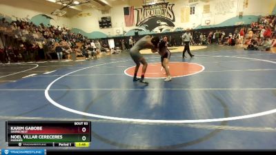 157 lbs Quarterfinal - Noel Villar Cereceres, Mariner vs Karim Gabobe, Shorecrest