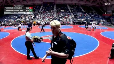 115 lbs Cons. Semi - Akansha Aneesh Nair, West Forsyth vs Michelle Kowalsky, Evans