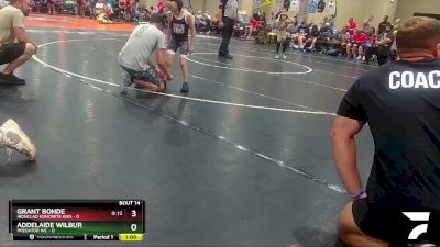 50 lbs Quarters & Wb (16 Team) - Asher Wilbur, Predator WC vs Nolan Bohde, Ironclad Koncrete Kids