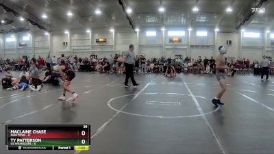 98 lbs Round 3 (6 Team) - MacLaine Chase, Ohio Titan vs Ty Patterson, U2 Wranglers