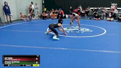 72 lbs Round 6 (8 Team) - AP Park, Backyard Brawlers vs Ethan Guzman, Scorpions