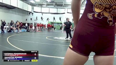 117 lbs Round 5 (16 Team) - Alexa Cappadocia, Brock University vs Brenna Mccarley, Gannon University