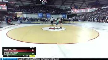 Cons. Round 2 - Kylie-May Kemp, Walla Walla (Girls) vs Lilly Williams, Lincoln (Tacoma) (Girls)