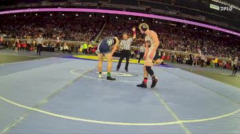 D2-144 lbs Champ. Round 1 - Luke Egan, Cedar Springs vs David Masch, Center Line