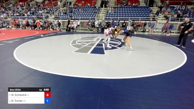 120 lbs Rnd Of 32 - Naomie Sylvestre, FL vs Dru Turner, OK