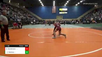 1 lbs Cons. Round 2 - Zane Perkins, George Wythe (Wytheville) vs Destin Henderson, Lancaster