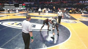 2A 150 lbs 5th Place Match - Brendan Nardin, Woodstock (Marian) vs Dominic Garcia, Antioch