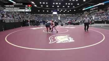 170 lbs Champ. Round 1 - Brooklyn Binkley, Tecumseh - Shawnee Heights HS vs Kodi Waite, Salina-Central Hs