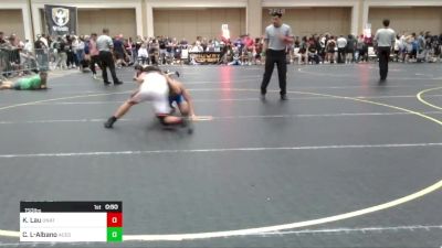150 lbs Consi Of 32 #1 - Kaleb Lau, Unattached vs Charles Laws-Albano, Aces Wr Acd