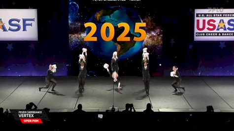 FEVER CHEERDANCE - Vertex [2025 Open Pom Semis] 2025 The Dance Worlds