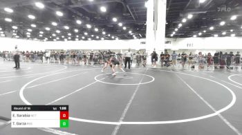 116 lbs Round Of 16 - Eve-Va Sarabia, No Team vs Trinity Garza, Red Wave Wrestling