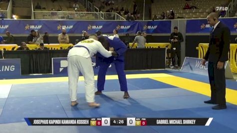 Gabriel Michael Shirkey vs Josephus Kapindi Kamanda Kosseh 2026 Pan Jiu Jitsu IBJJF Championship