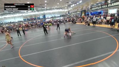 190 lbs Champ. Round 1 - Martin Knight, Unattached vs Lucas Nance, Unattached