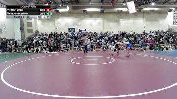 215 lbs Round Of 32 - Tyler Chen, Montville/Plainfield vs Lukas Hazzard, Lyman Mem/Windham Tech