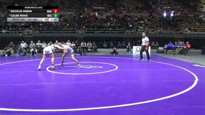 122 lbs Final - Rocklin Zinkin, Buchanan vs Caleb Rivas, Mission Oaks