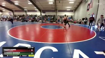 126 lbs Cons. Round 2 - Mason Haines, Natrona County vs Cameron Sisneros, Thunder Basin High School