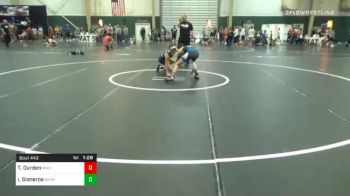 108 lbs Semifinal - Tyler Durden, MWC Wrestling Academy vs Isaiah Sisneros, Broomfield