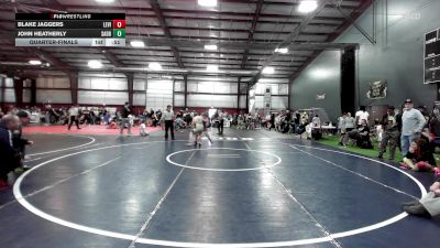 Quarterfinal - Blake Jaggers, Levittown vs John Heatherly, Saddlebrook