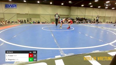 80 lbs Rr Rnd 2 - Liam Fraser, Heat 12U vs Elijah Pagonis, Oklahoma Elite 12U