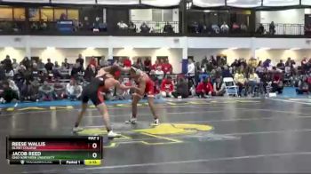 141 lbs Quarterfinal - Jacob Reed, Ohio Northern University vs Reese Wallis, Olivet College