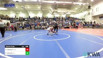 67 lbs Quarterfinal - Niko Proctor, Henryetta Knights Wrestling Club vs Levi Ezell, Tulsa North Mabee Stampede