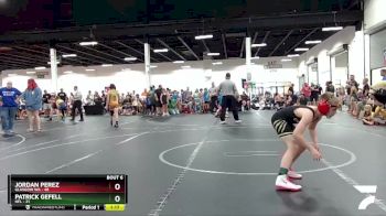 84 lbs Round 3 (4 Team) - Patrick Gefell, HFL vs Jordan Perez, Glasgow WA