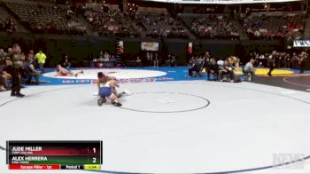 150-5A Champ. Round 1 - Jude Miller, Fort Collins vs Alex Herrera, Pine Creek