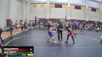 100 lbs Round 3 - Noah Johnson, Cane Bay Cobras vs Justus Robinson, Dixie Hornets