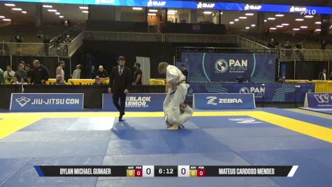 Mateus Cardoso Mendes vs Dylan Michael Gumaer 2026 Pan Jiu Jitsu IBJJF Championship