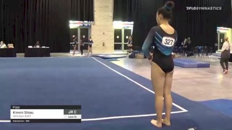 Kimmi Shiau - Floor, Hill's Gym #327 - 2021 USA Gymnastics Development Program National Championships