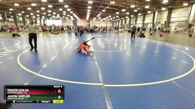 64 lbs Rd# 5- 3:45pm Friday Final Pool - Mason Kolva, Nauman Green vs Jaxon Shifler, Maryland BLACK