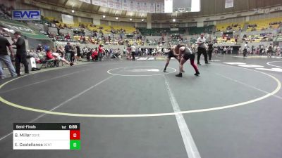 113 lbs Semifinal - Brendan Miller, Dover Youth Wrestling Club vs Eduardo Castellanos, Bentonville Wrestling Club