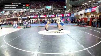 AA - 138 lbs Cons. Round 1 - Brady Wanner, Billings Skyview vs Bridger Garrison, Butte