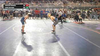 132 1A Quarterfinal - Luke Snyder, Crystal River vs Keagan Mesina, Mater Lakes Academy