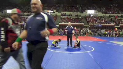 65 lbs Cons. Round 2 - Grant Duncan, North Montana Wrestling Club vs Alex Monterrosa, Shepherd Wrestling Club