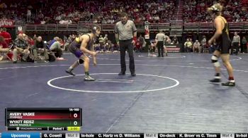 1A-160 lbs Quarterfinal - Wyatt Reisz, Logan-Magnolia vs Avery Vaske, Starmont