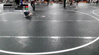 64 lbs Round 1 - Branson Buckland, Genesis Wrestling Club vs Connor Martin, Level Up Wrestling Center
