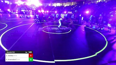 116 lbs Round Of 16 - Zack Valdez, NM Bad Boyz vs Drake Arensdorf, Ogallala Youth WC