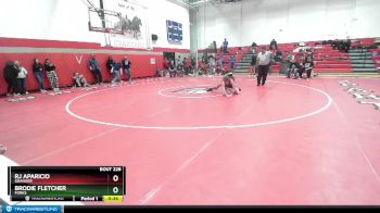 132 lbs Cons. Round 2 - RJ Aparicio, Granger vs Brodie Fletcher, Forks