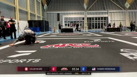 Caleb Bears vs Tanner Weisgram 2025 ADCC Vancouver Open
