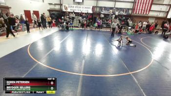 53 lbs Champ. Round 1 - Soren Petersen, JWC vs Brydger Sellers, Northside Wrestling Club