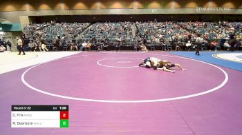 160 lbs Round Of 32 - Caden Frix, Meridian vs Ryder Dearborn, West Hills