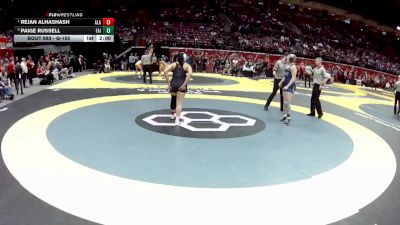 G-155 lbs Quarterfinal - Rejan Alhashash, G-Avon Lake vs Paige Russell, G-Fairmont