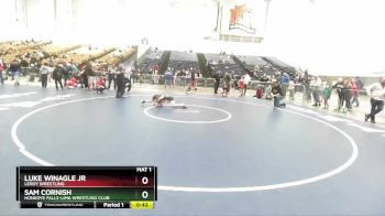 65 lbs Cons. Round 4 - Sam Cornish, Honeoye Falls-Lima Wrestling Club vs Luke Winagle Jr, LeRoy Wrestling