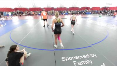 120 lbs Round 5 (10 Team) - Zyra Fife, Cameron vs Eva Vallaro, Batavia