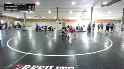 130 lbs Semifinal - Travis White, Binghamton vs Isaac Kurtz, Dansville