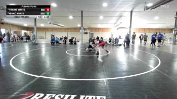 130 lbs Semifinal - Travis White, Binghamton vs Isaac Kurtz, Dansville
